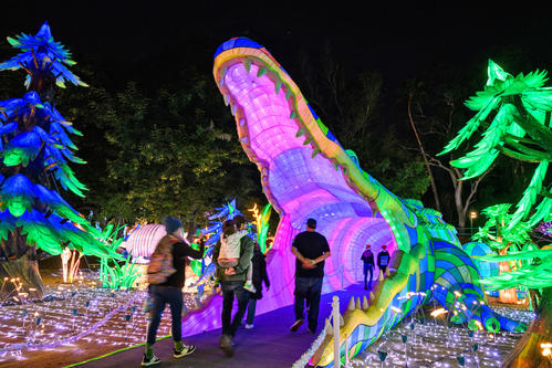LA動物園では動物や植物の巨大なランタンが飾られています（写真はLA動物園の公式サイトより）
