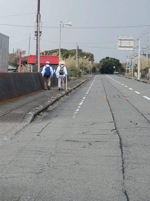 〈13〉室戸に向かう道路は、お遍路さんも通る道