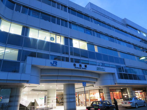 〈1〉明け方の住吉駅からスタートする
