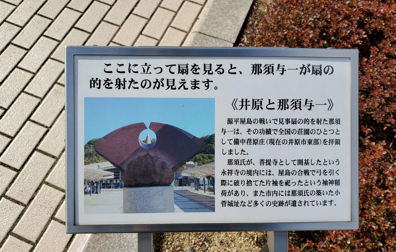 〈4〉扇の的の説明
