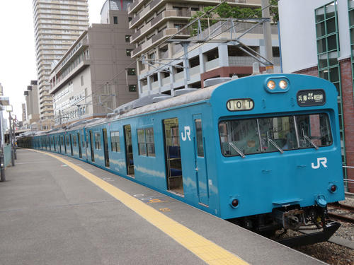 〈3〉和田岬線の主要車両である103系