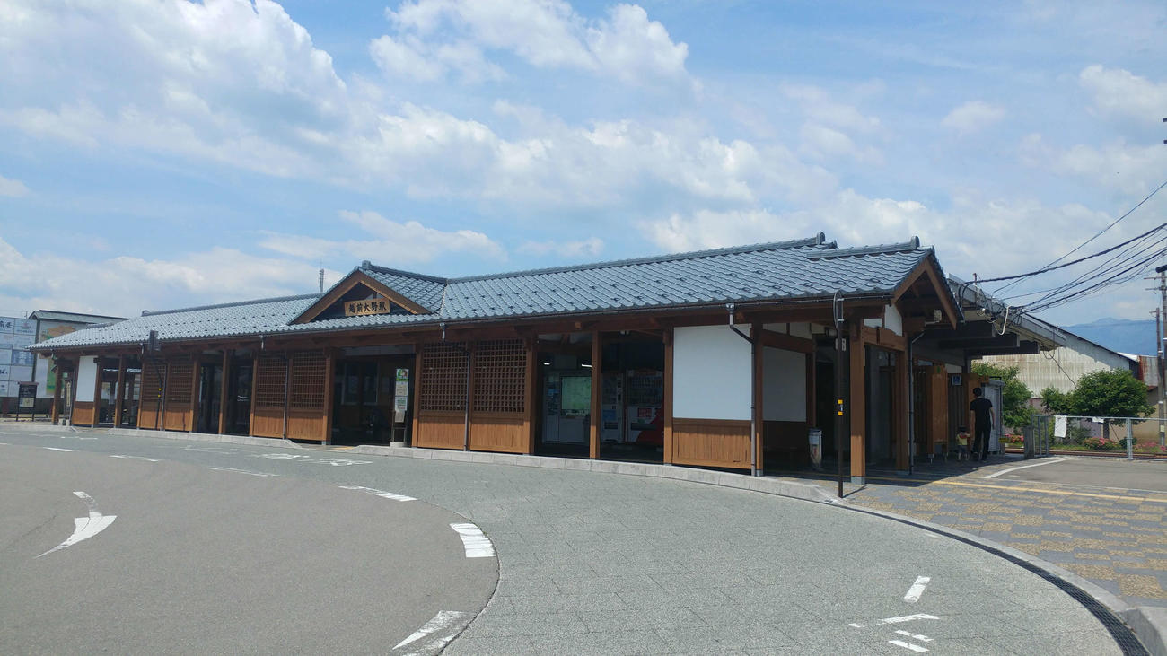 〈14〉越美北線の越前大野駅