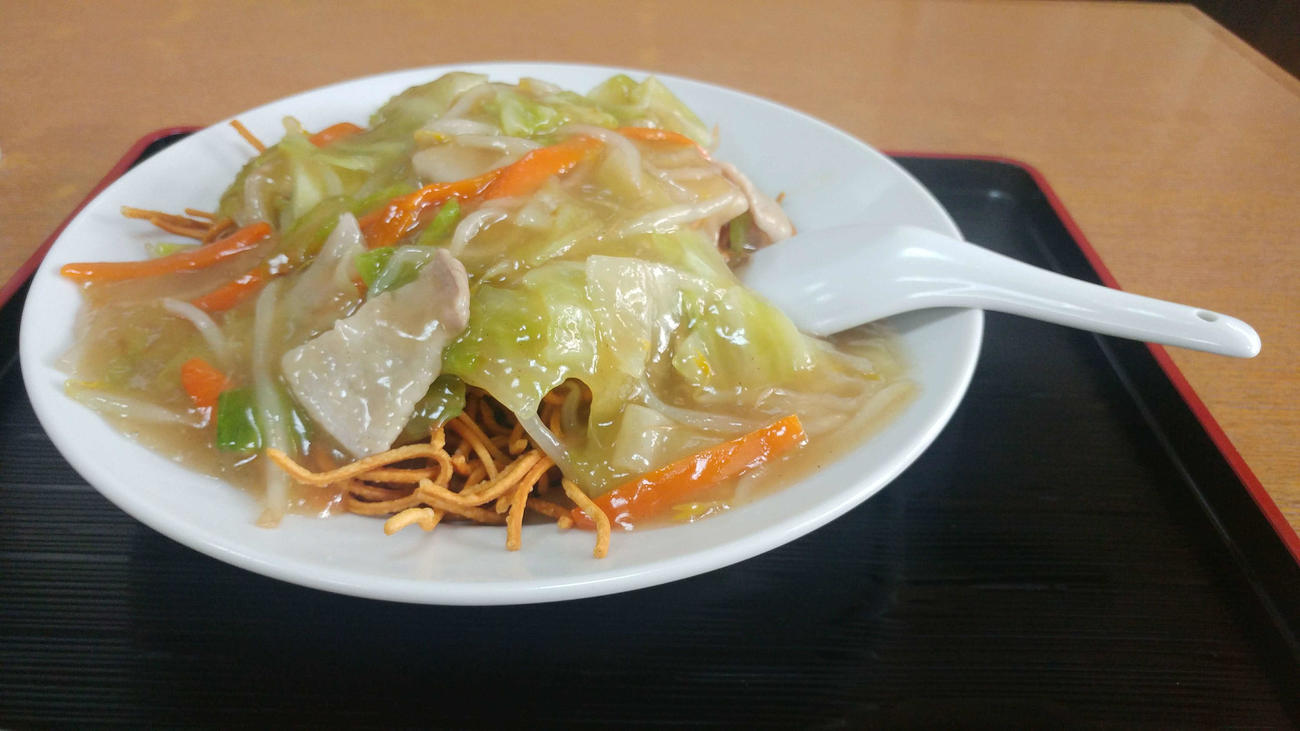 〈9〉お昼はかたやきそばで、まさにそばづくし