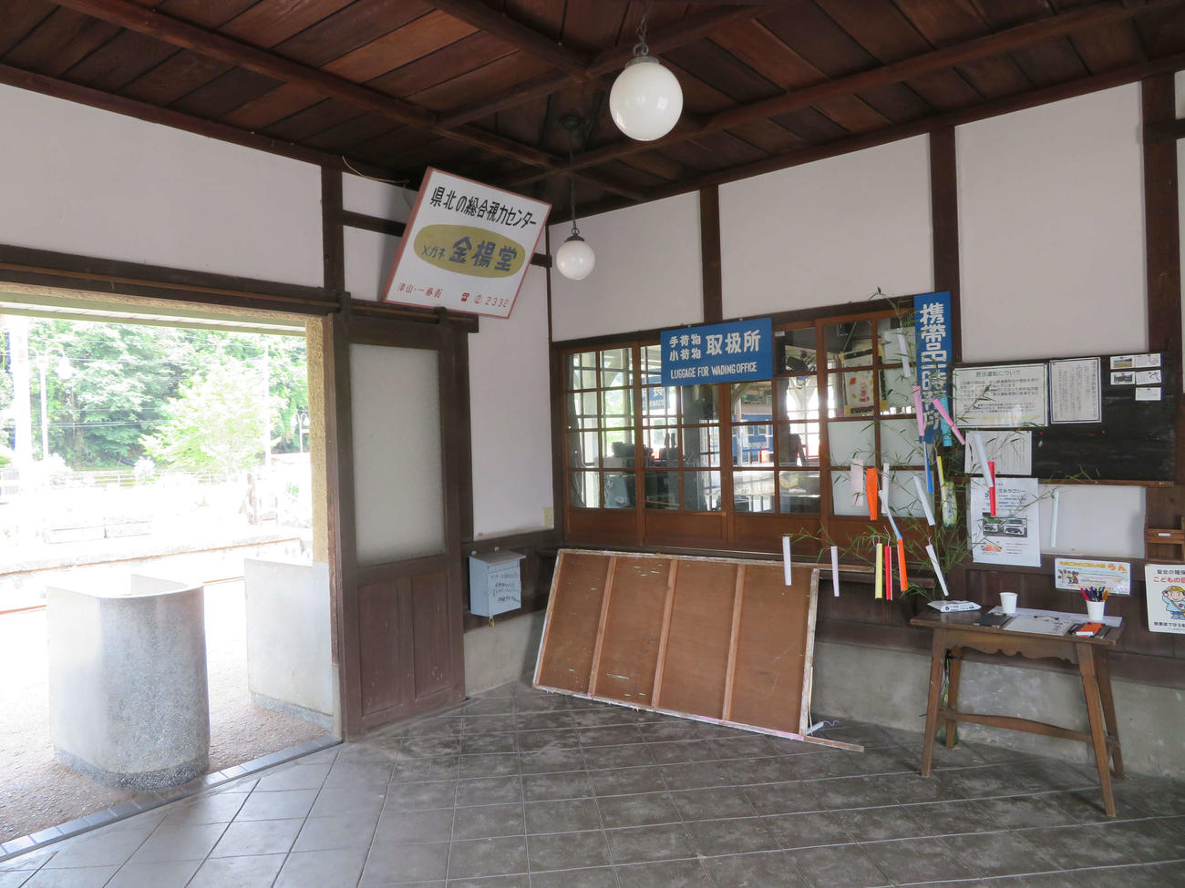 〈2〉駅舎の内部