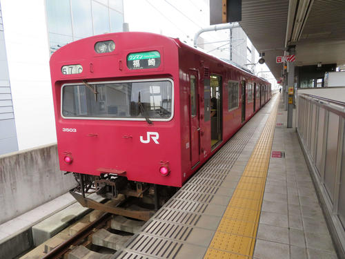 〈2〉播但線は今も103系が主力