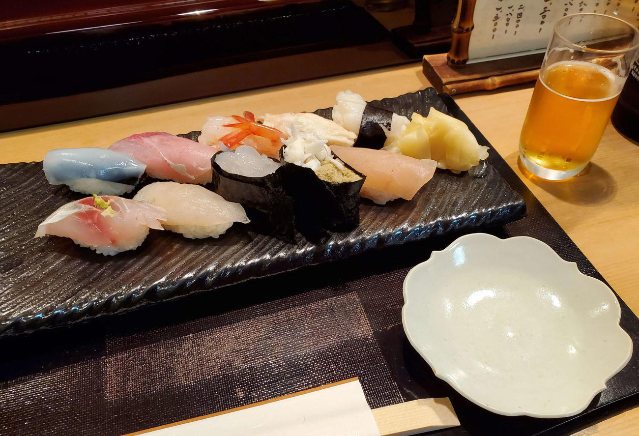 〈8〉こちらも念願だった新湊のすし