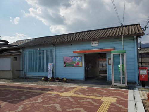 〈6〉東觜崎は木造駅舎が残る無人駅だった（2020年2月）
