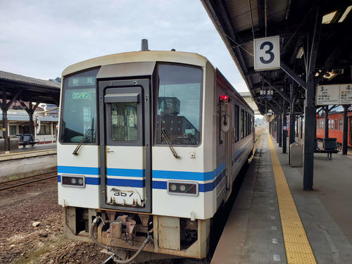 〈4〉かつて三江線で活躍した車両が姫新線を走っていた