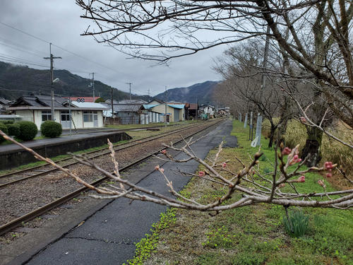 〈17〉雨が上がった刑部駅は遅めの春を待ち構えていた