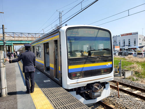 〈2〉発車時の様子
