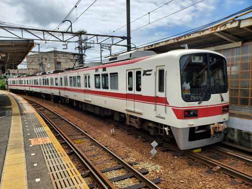 〈8〉昼間は三木止まりの電車が社会実験で運行されている