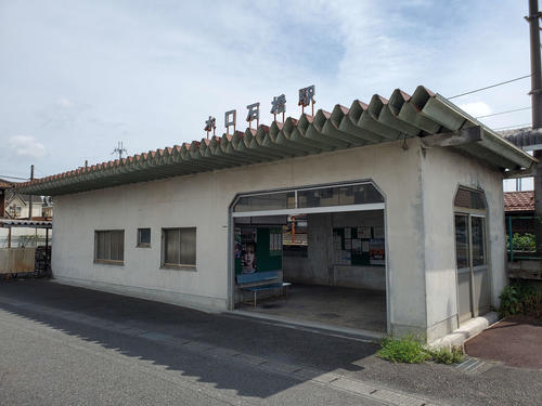 〈10〉水口石橋の駅舎