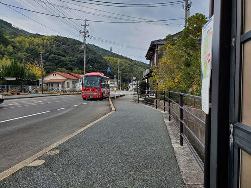 〈10〉バスで萩駅へと向かう