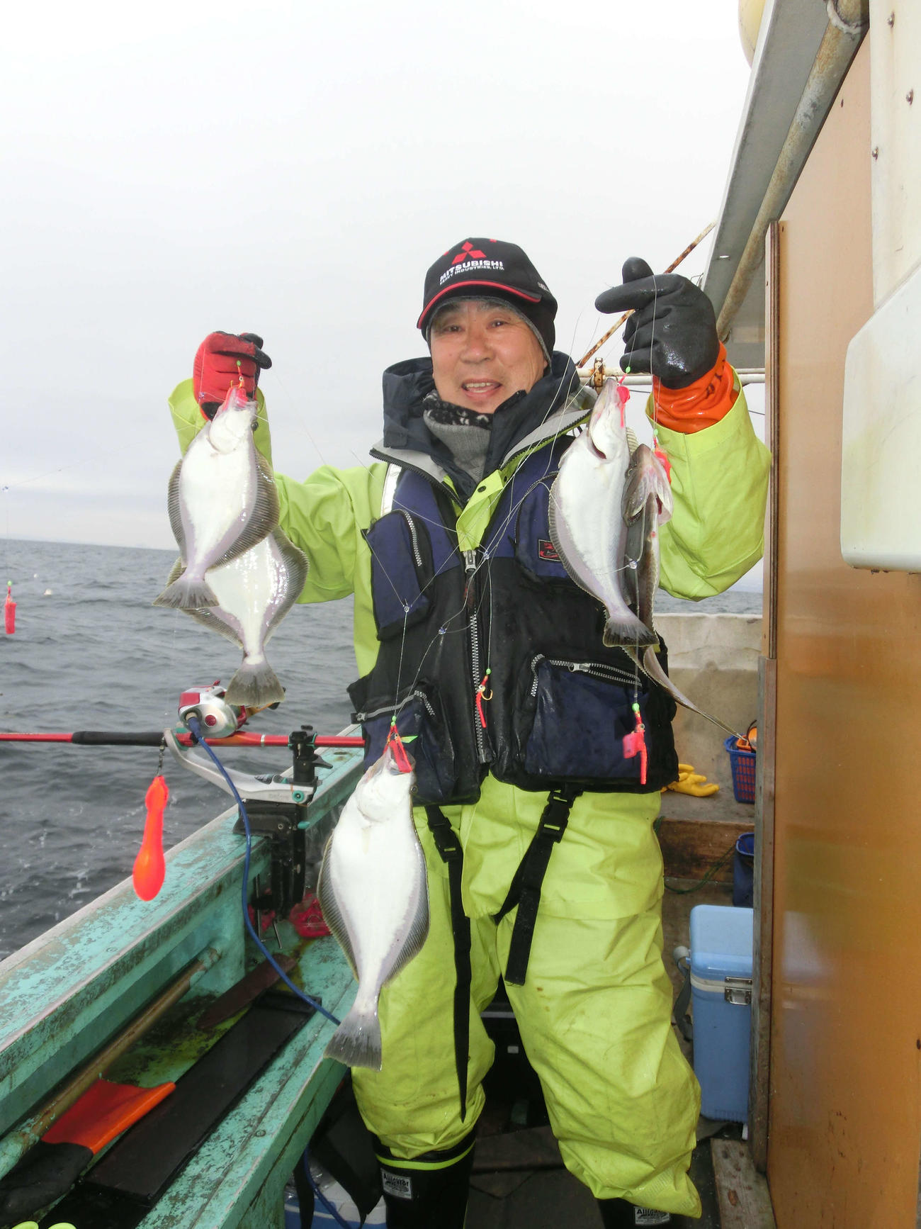 針数のソウハチを釣り上げた札幌市の加藤敏之さん