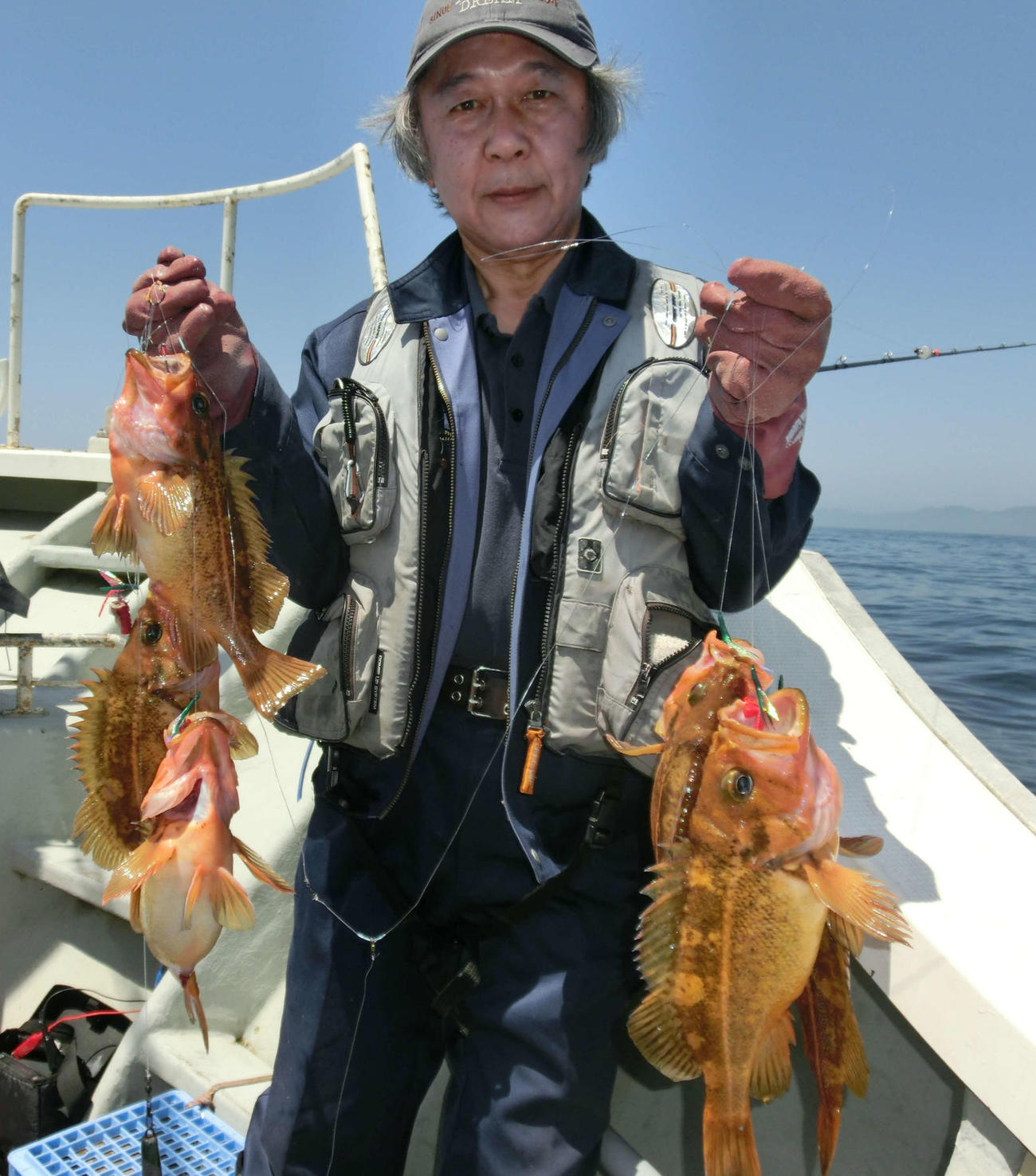 ヤナギノマイを数釣った札幌市の沼田正志さん