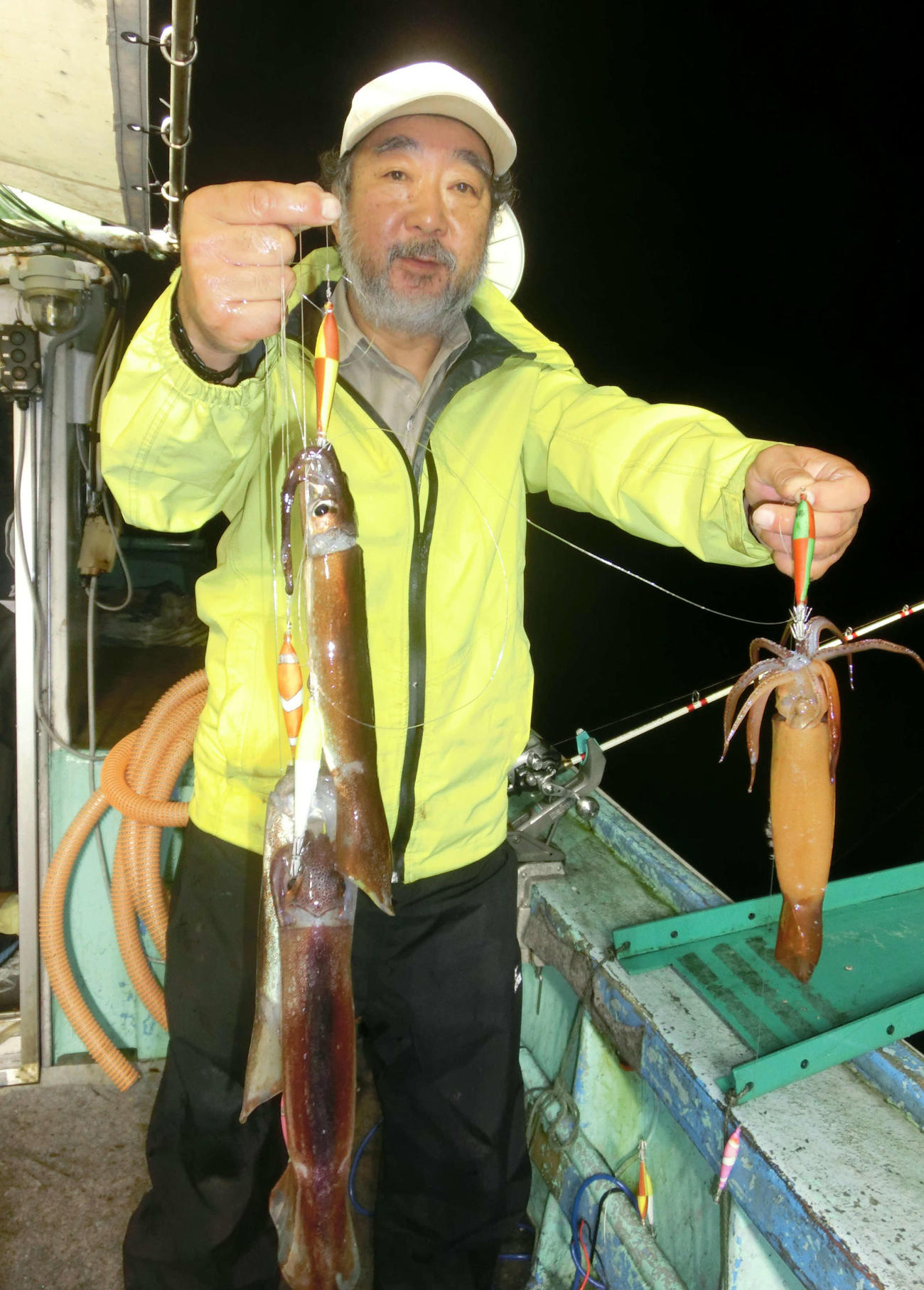 250匹のマイカを釣り上げ竿頭となった札幌市の後藤浩一さん