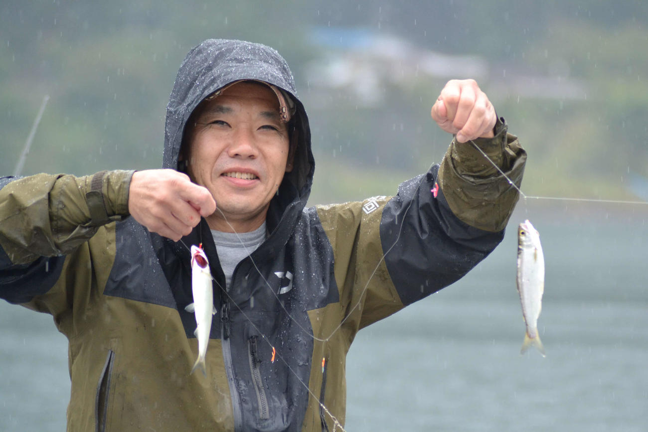 窪さん、一気に2匹ゲット
