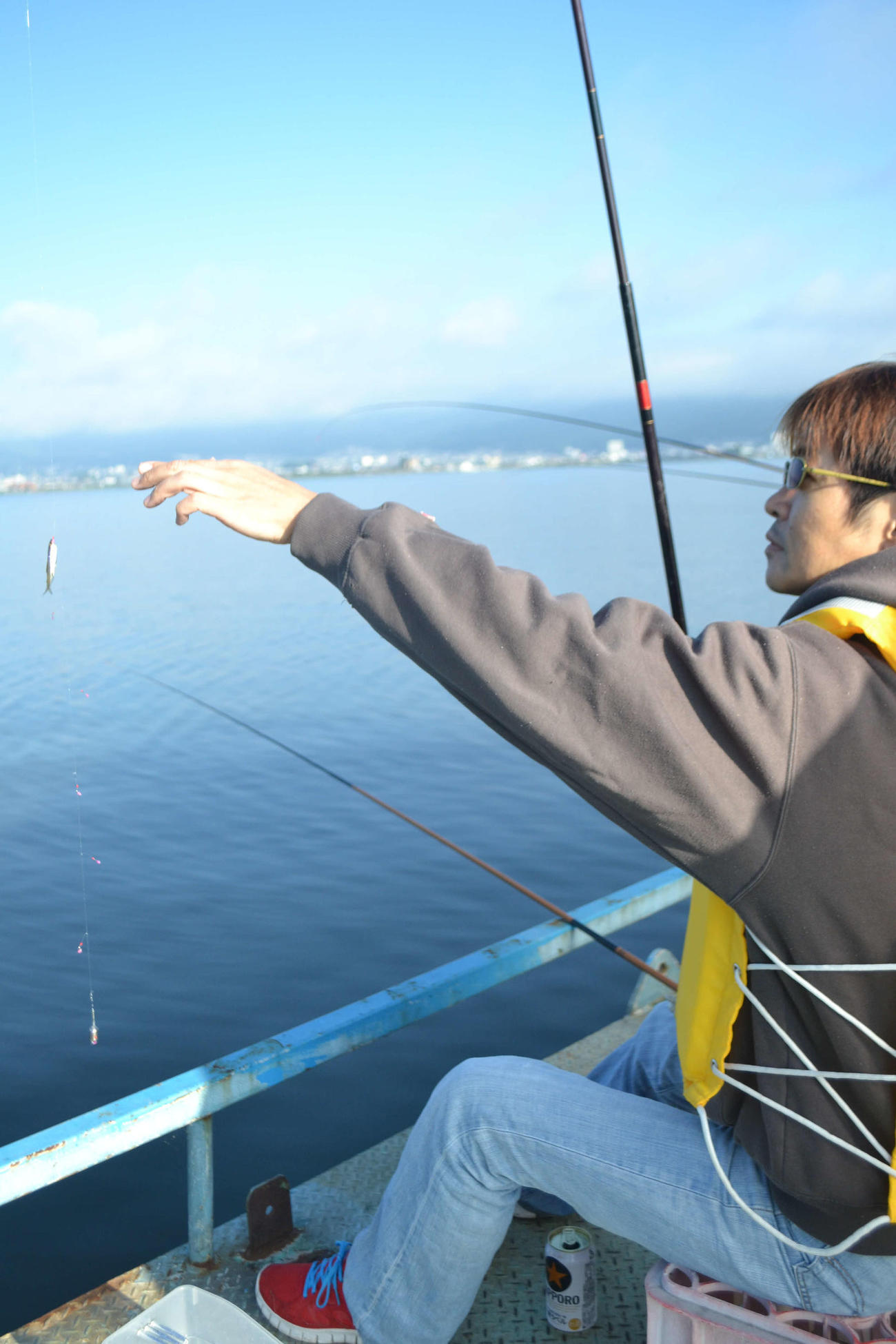 坂口さん、アタリを拾って確実に取り込む