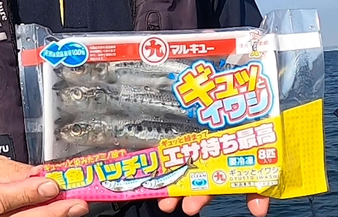 マルキユー「ギュッとイワシ」