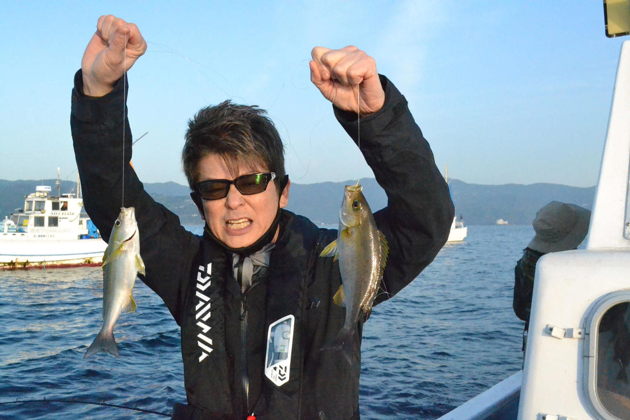 第1投からイサキが連なって食ってきた