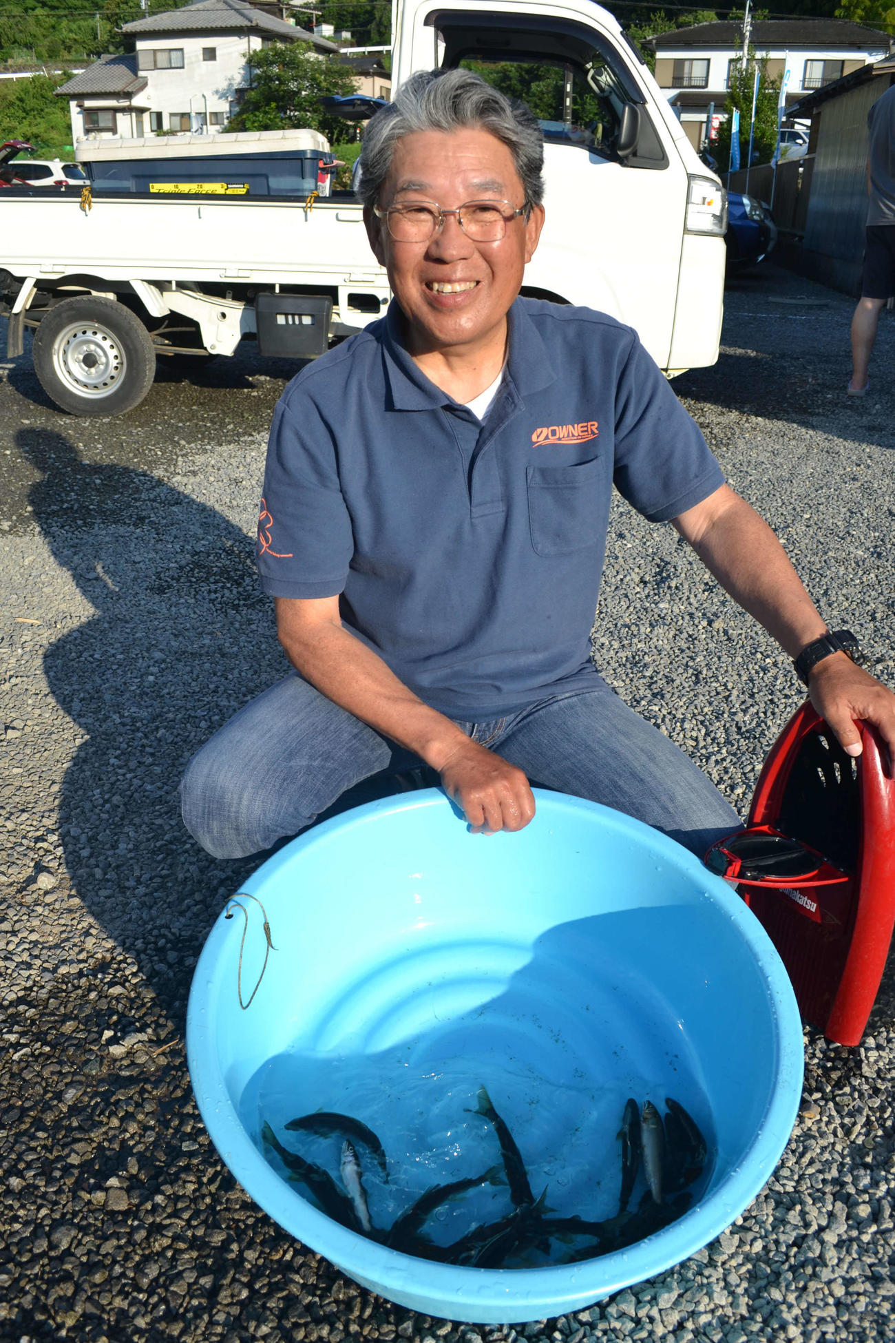旭友会例会で優勝した太田雅司さん