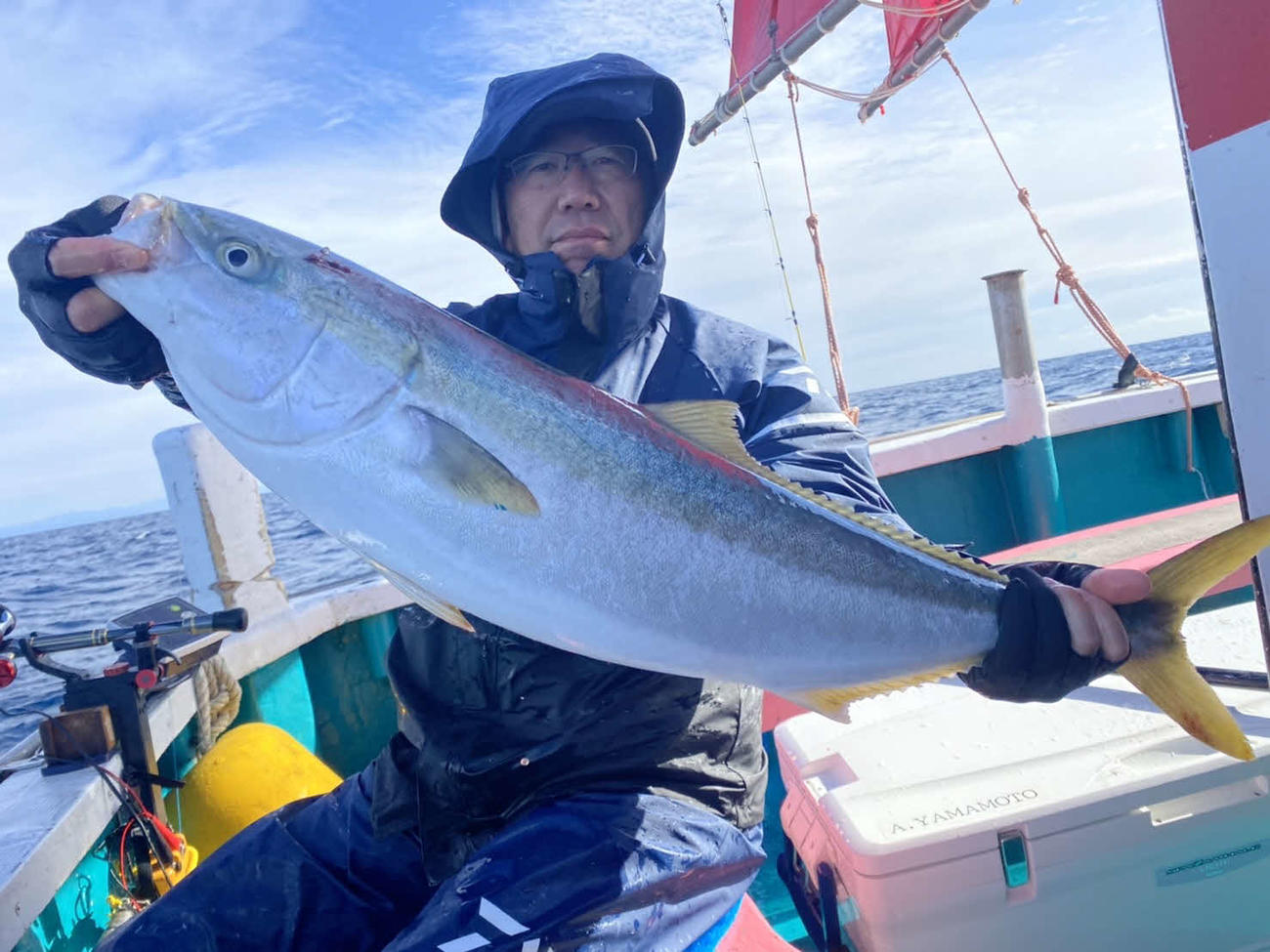 山本さんも同サイズをゲット