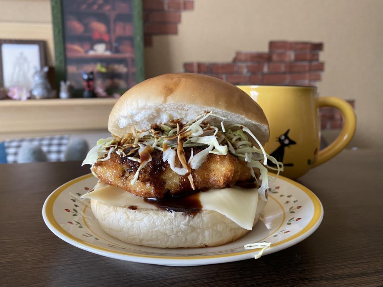 釣り上げたシーバスはフィッシュバーガーで！