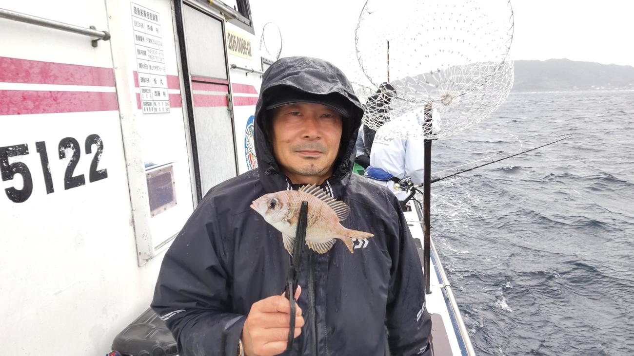 野村さんもメイチダイをゲット