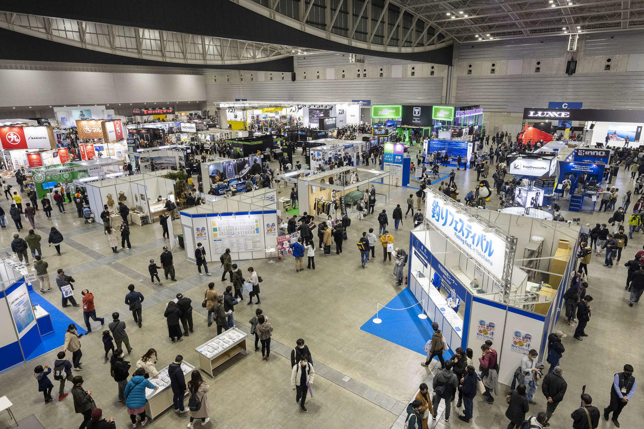 釣り業界最大級イベント「釣りフェスティバル」は3年ぶりのリアル開催となった