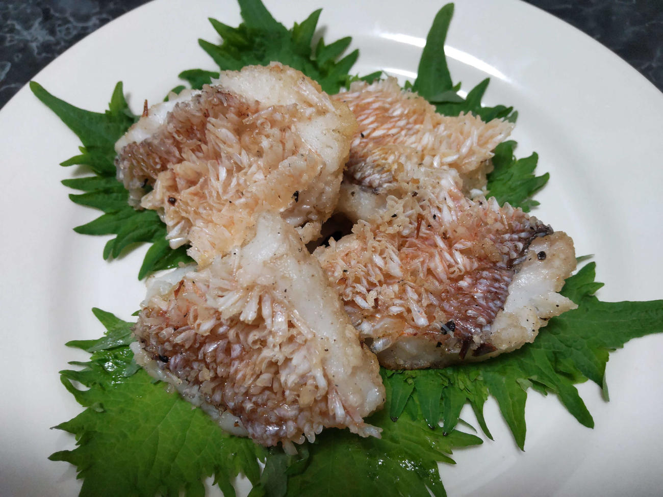 松かさ揚げ