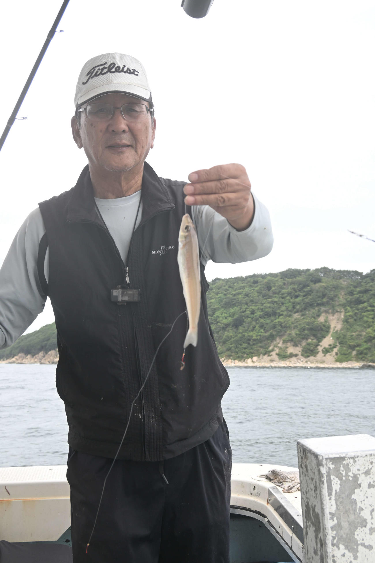 キス釣りのノウハウを伝授し、釣りへの情熱を穏やかに語ってくれた瀬尾広一郎さん