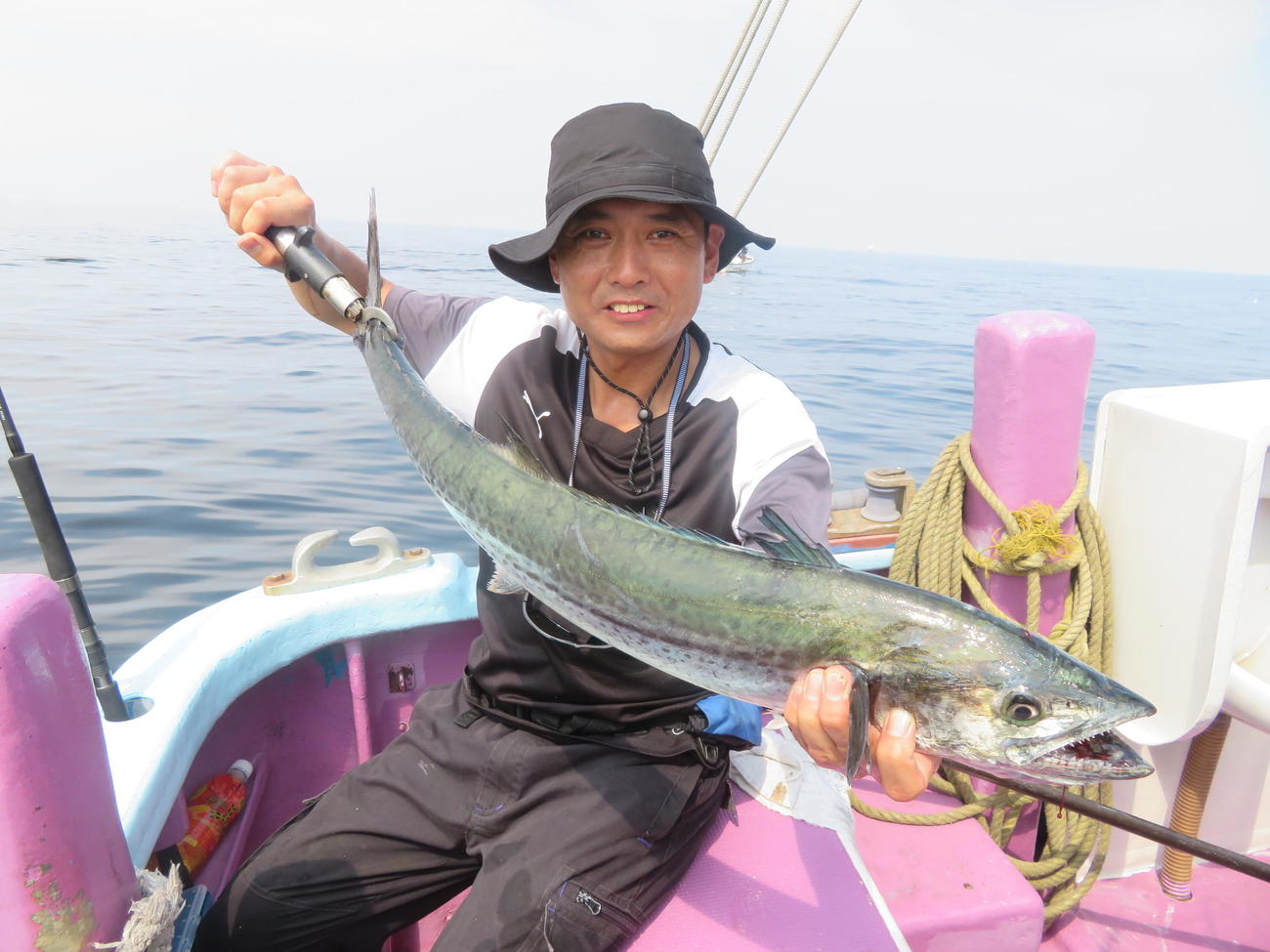この日最大3キロをゲットした上村直樹さん