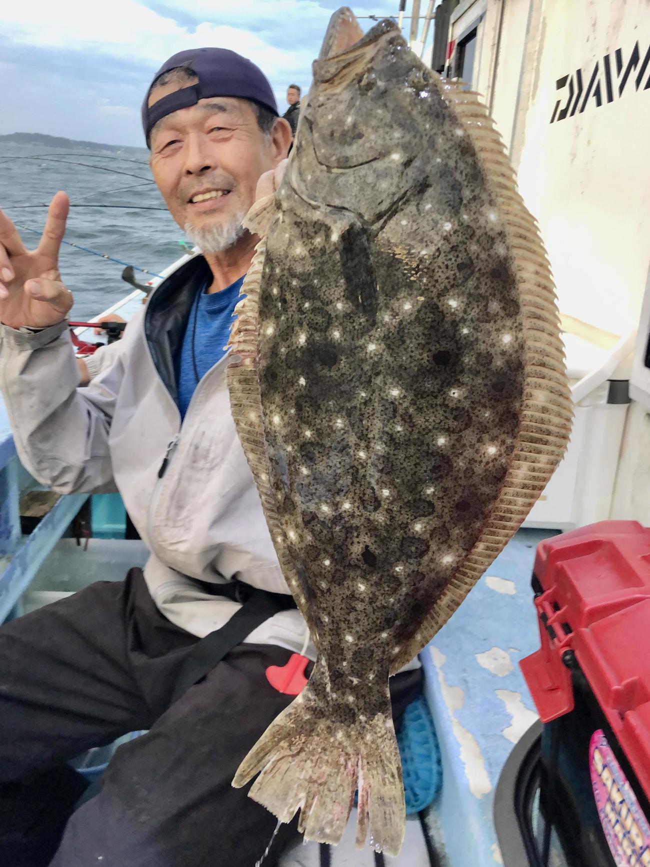 岡宏同様、この日が誕生日は武島良浩さんは2キロ超ゲット！