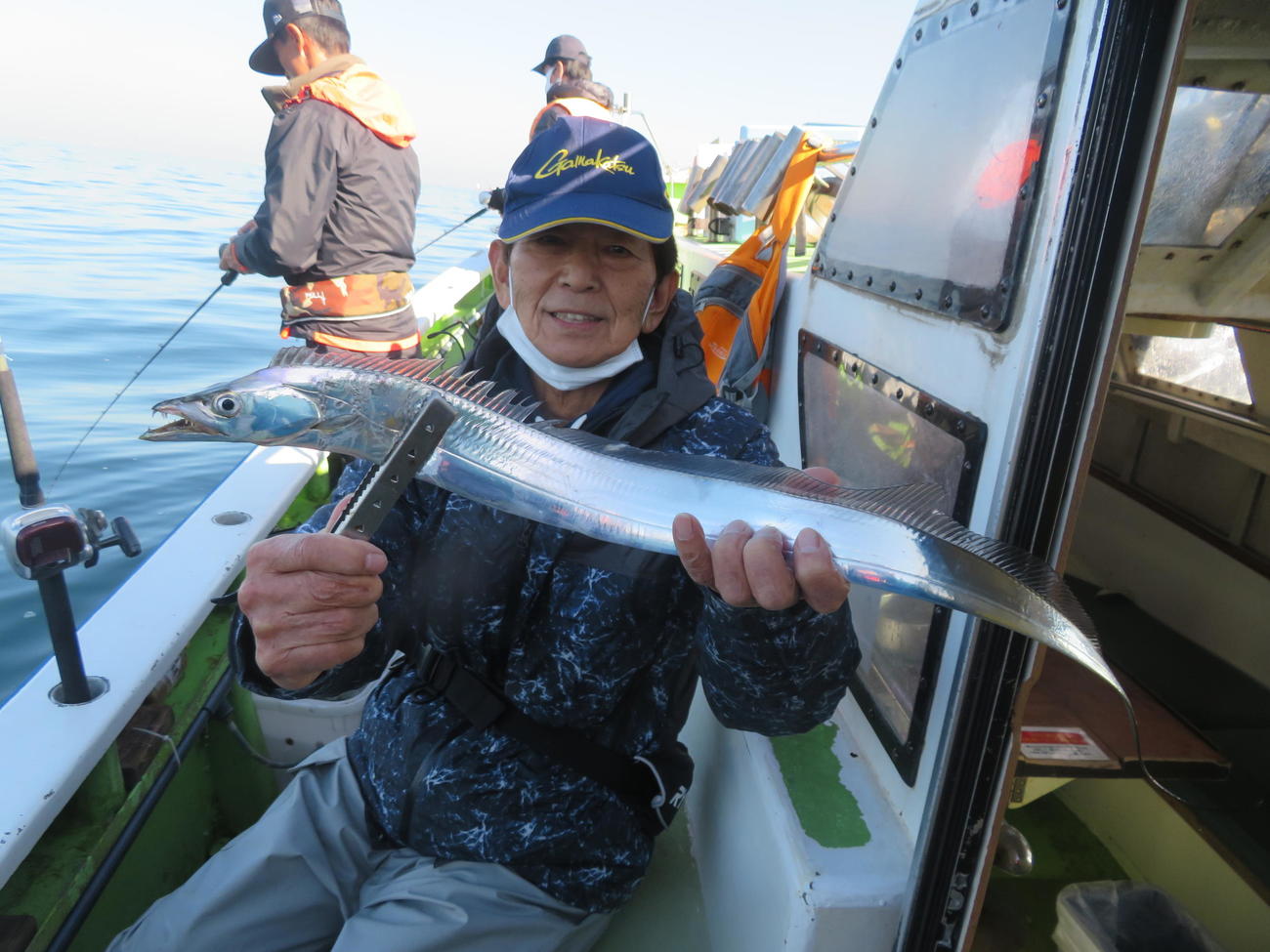 アユザオからルアータチウオロッドに持ちかえた細田充さんも本命ゲット
