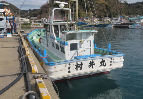 今季からカワハギ開始の保田「村井丸」
