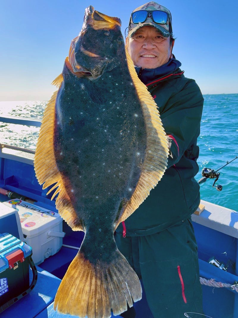 大原「力漁丸」で最大3・7キロ＆最多6匹のサオ頭を獲得した佐々木主浩氏