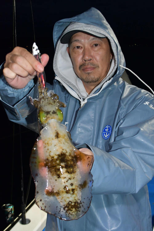 日が落ちてから乗せた藤田さん