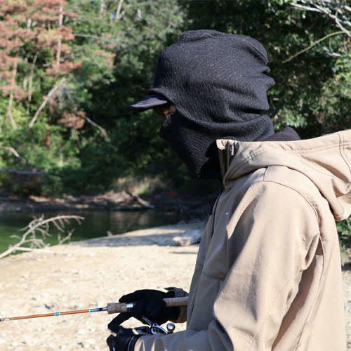 「SOLFIBERレイヤーテック　2wayネックウォーマー」