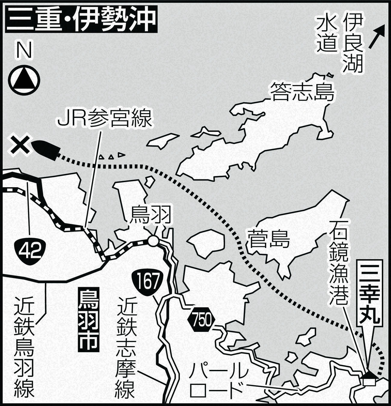 三重・伊勢沖