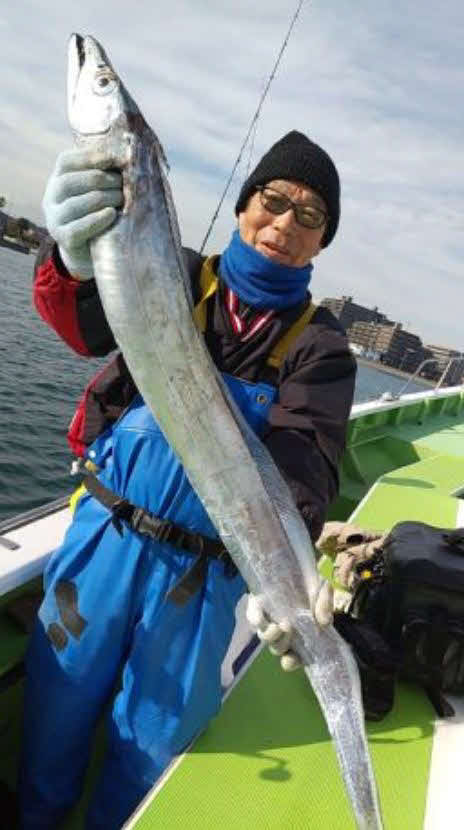 例年より2週間ほど早くスタートした東京湾のタチウオ「冬の陣」