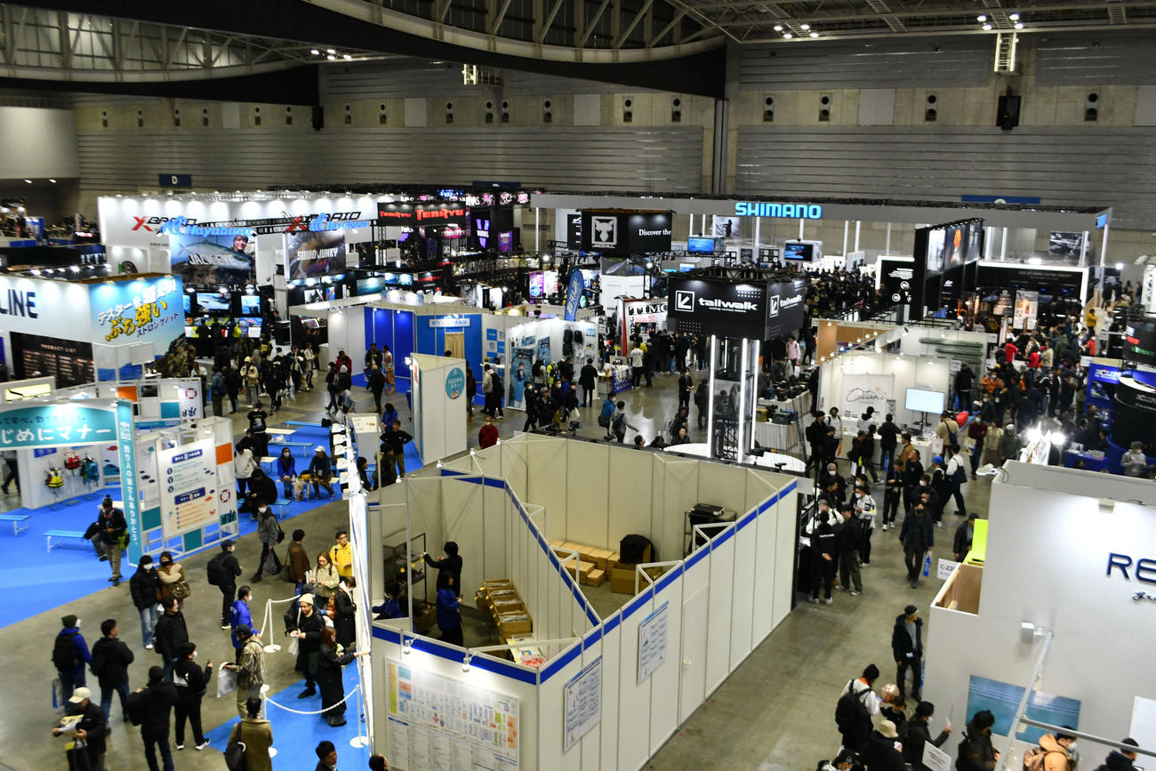 過去最大の228社が出展した「釣りフェス」