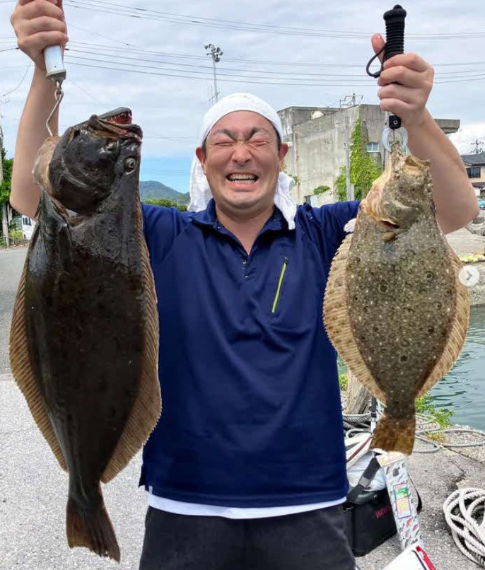 ヒラメも上がった保田「村井丸」の落とし込み釣り