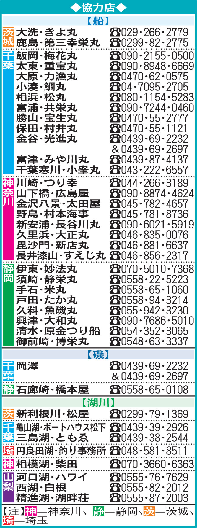 ◆協力店◆