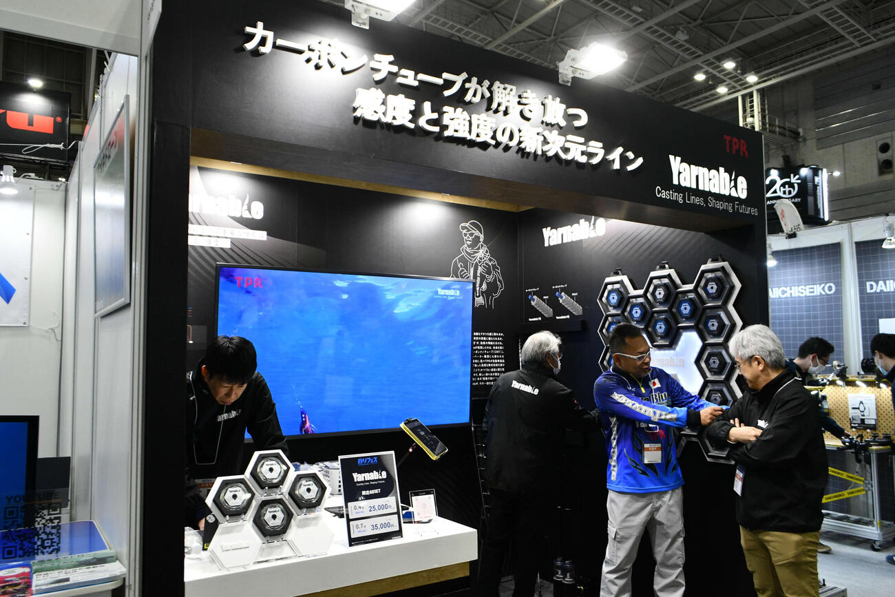 釣りフェスに出展したTPRブース