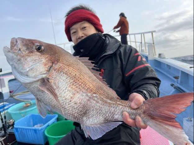 梅花丸のひとつテンヤで食った4・7キロ