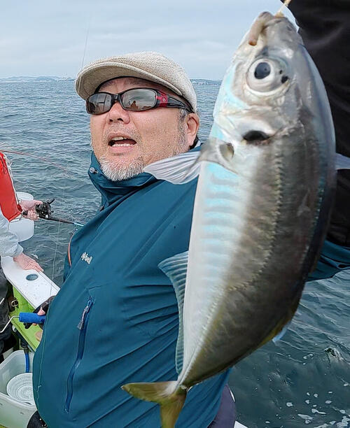 LTで37匹を釣った小笠原義範さん