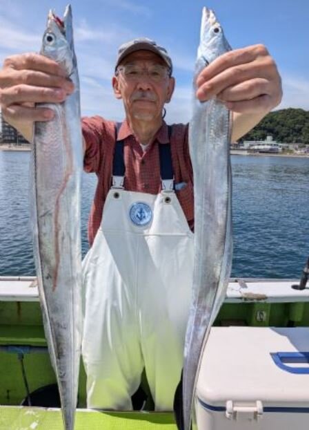 好釣が続く「大正丸」のタチウオ