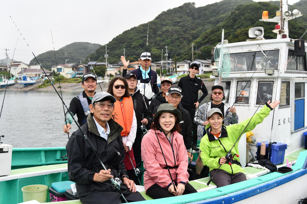 光進丸のカワハギ釣りに参加した皆さん