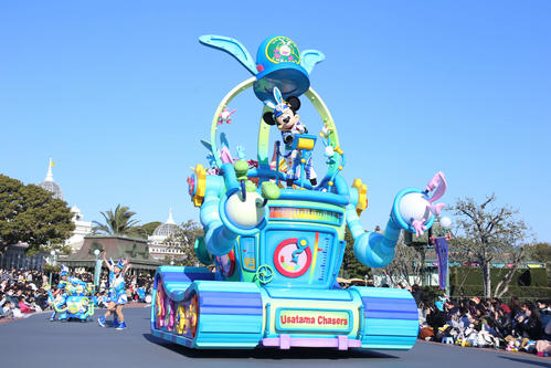 東京ディズニーランド「うさたま大脱走」のミッキーマウス