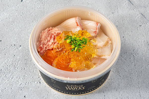 5種盛り海鮮丼（あご出汁ジュレ）